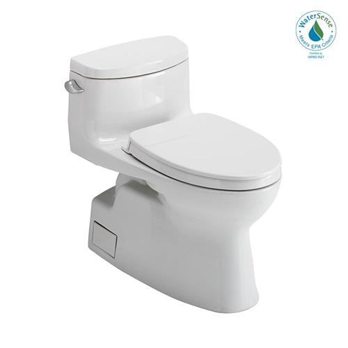 Toto - Carolina II One-Piece Elongated 1.28 GPF Toilet with SS124 SoftClose Seat, WASHLET+ Ready