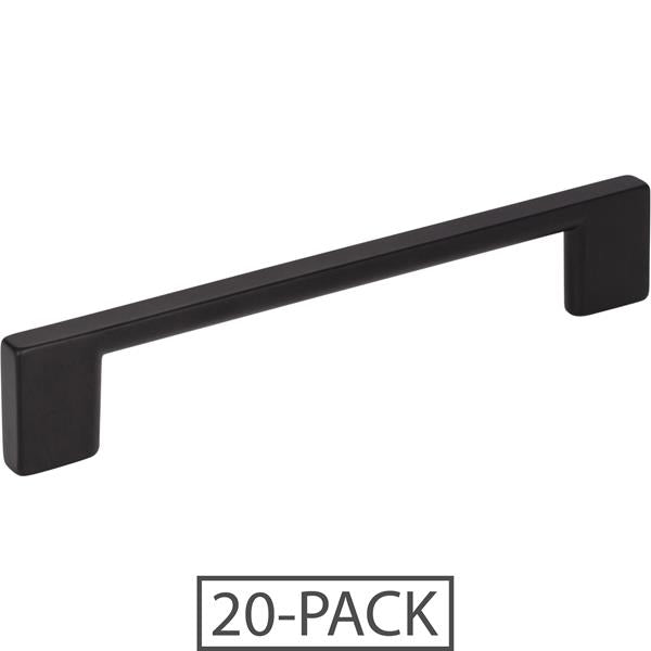 Jeffrey Alexander - 128 mm Center-to-Center Square Sutton Cabinet Bar Pull - 20-Pack