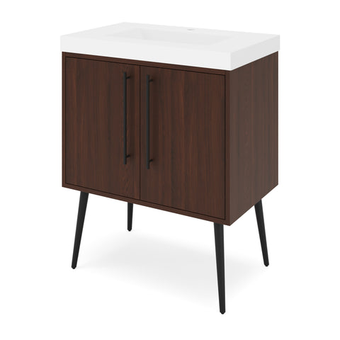 Jeffrey Alexander - Tempest 30 Inch W  Single Basin Bathroom Vanity Set