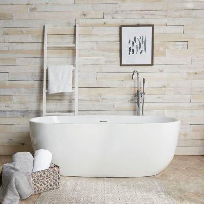 Maidstone - Naras Acrylic 67 Inch Double Ended Freestanding Tub