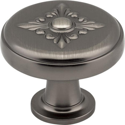 Jeffrey Alexander - 1-3/8 Inch Diameter Baroque Lafayette Cabinet Knob