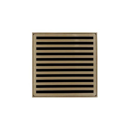 Infinity Drain - 5 x 5 Inch ND 5 Complete Standard Kit