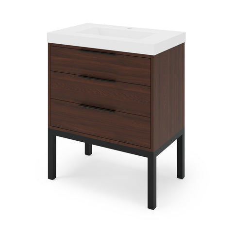 Jeffrey Alexander - Gardner 30 Inch W  Single Basin Bathroom Vanity Set