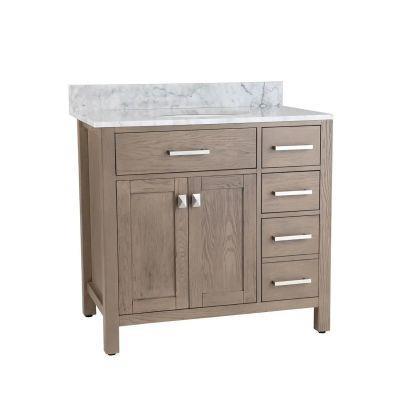 Maidstone - Neeson 36 Inch Oak and Birch Single Bowl Vanity