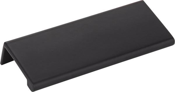 Elements - 4 Inch Overall Length Brushed Chrome Edgefield Cabinet Tab Pull