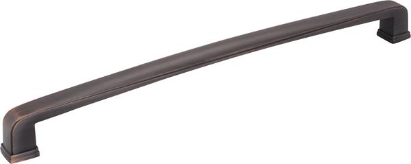 Jeffrey Alexander - 12 Inch Center-to-Center Square Milan 1 Appliance Handle