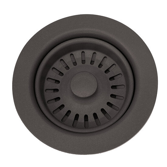 Nantucket Sinks - Brown Sink Drain For Granite Composite Sinks Without Overflow