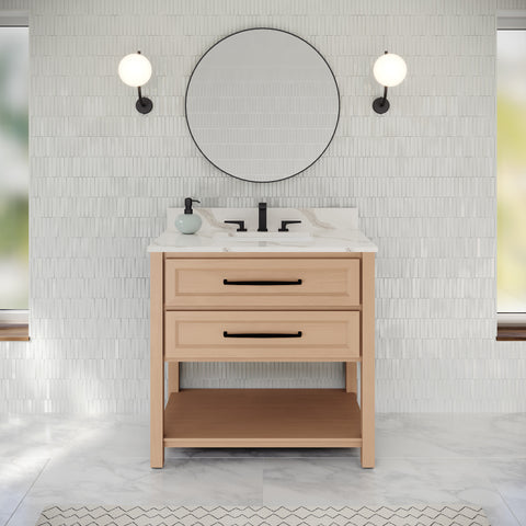 Jeffrey Alexander - Kipling 36 Inch W  Single Basin Bathroom Vanity Set