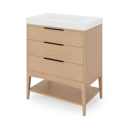 Jeffrey Alexander - Gardner 30 Inch W  Single Basin Bathroom Vanity Set