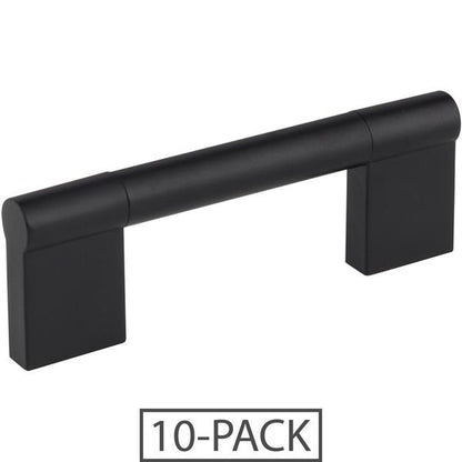 Elements - 10-Pack of the 4-1/4 Inch Overall Length Cabinet pull, 96mm Center to Center