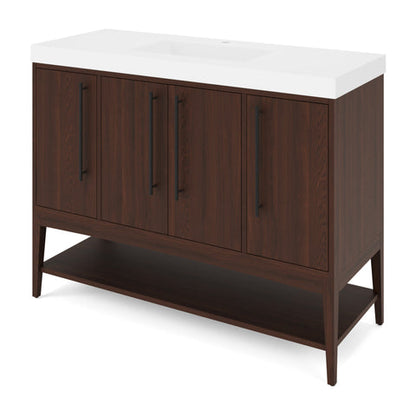 Jeffrey Alexander - Tempest 48 Inch W  Single Basin Bathroom Vanity Set