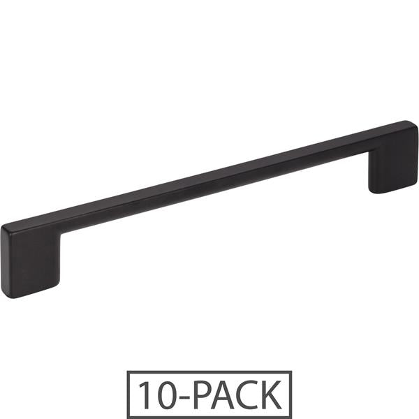 Jeffrey Alexander - 160 mm Center-to-Center Square Sutton Cabinet Bar Pull - 10-Pack