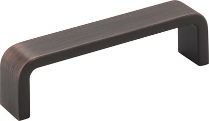 Elements - 96 mm Center-to-Center Square Asher Cabinet Pull