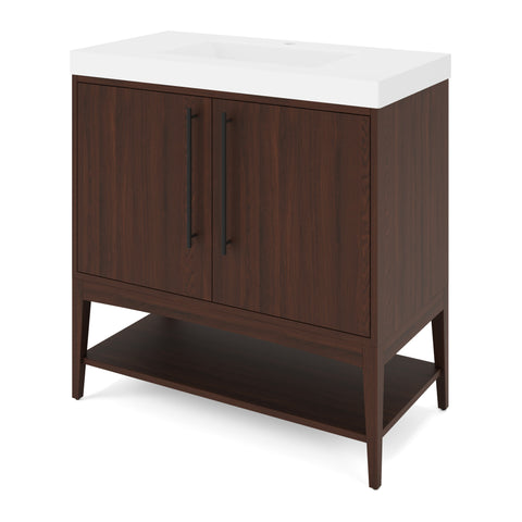Jeffrey Alexander - Tempest 36 Inch W  Single Basin Bathroom Vanity Set