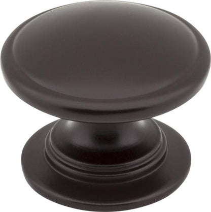Jeffrey Alexander - 1-1/4 Inch Diameter Dark Bronze Durham Cabinet Knob