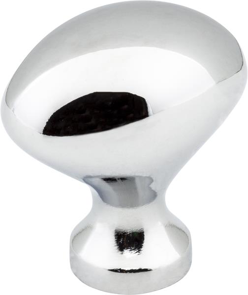 Elements - 1-1/8 Inch Overall Length Oval Merryville Cabinet Knob