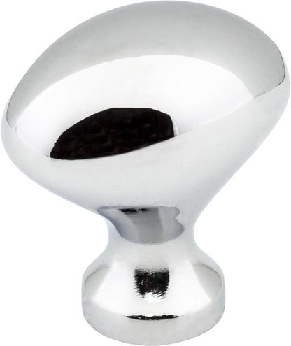 Elements - 1-1/8 Inch Overall Length Oval Merryville Cabinet Knob