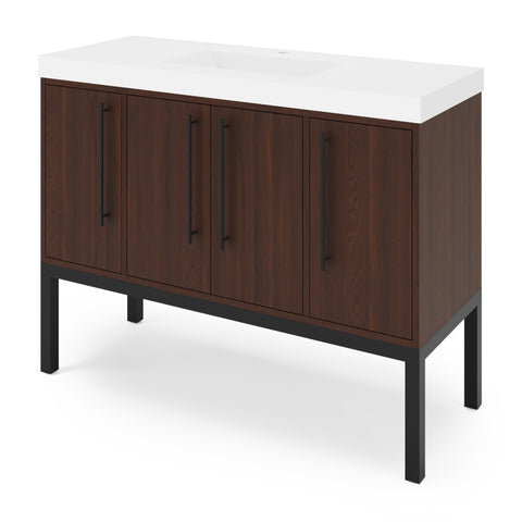 Jeffrey Alexander - Tempest 48 Inch W  Single Basin Bathroom Vanity Set