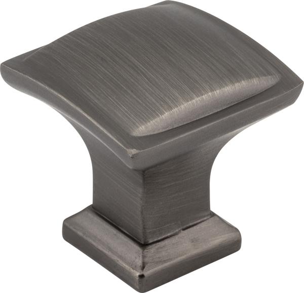 Jeffrey Alexander - 1-1/4 Inch Overall Length Square Annadale Cabinet Knob