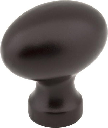 Jeffrey Alexander - 1-3/16 Inch Overall Length Football Bordeaux Cabinet Knob