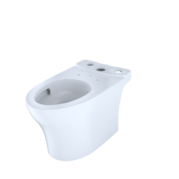 Toto - Aquia Iv Elongated Universal Height Skirted Toilet Bowl With Cefiontect, Cotton White
