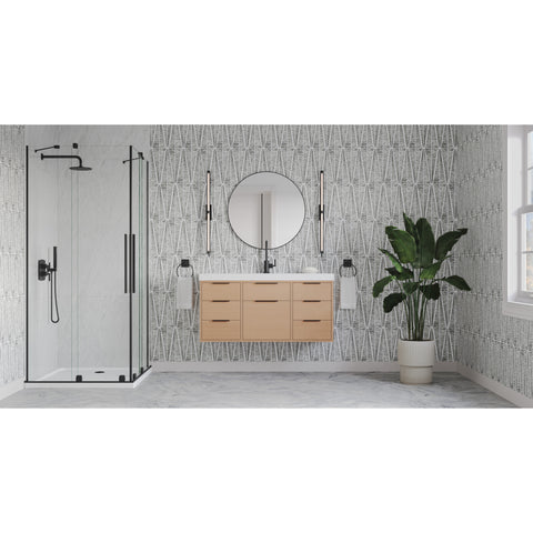 Jeffrey Alexander - Gardner 48 Inch W  Single Basin Bathroom Vanity Set
