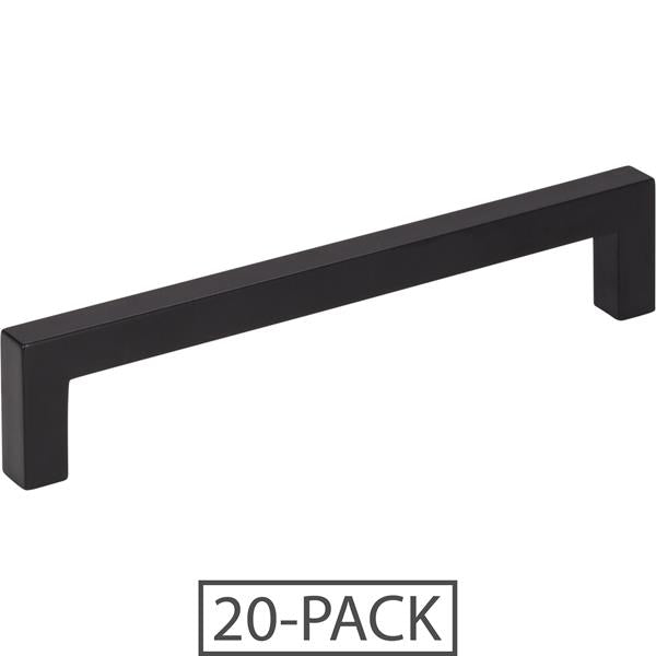 Elements - 128 mm Center-to-Center Square Stanton Cabinet Bar Pull - 20-Pack