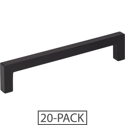 Elements - 128 mm Center-to-Center Square Stanton Cabinet Bar Pull - 20-Pack