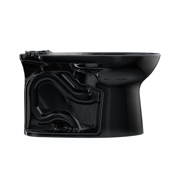 Toto - Drake Elongated Universal Height Universal Height Tornado Flush Toilet Bowl, Ebony
