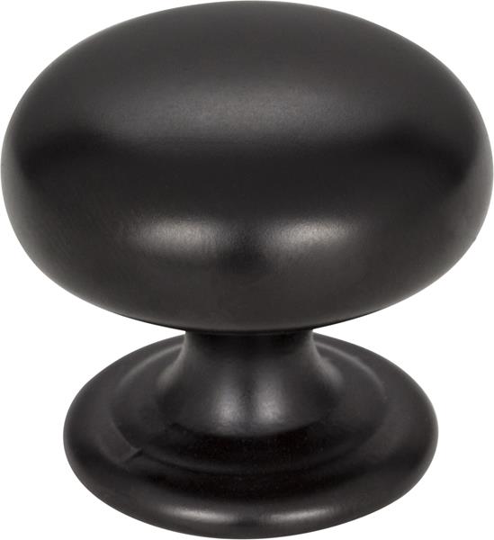 Elements - 1-1/4 Inch Diameter Dark Bronze Florence Cabinet Mushroom Knob