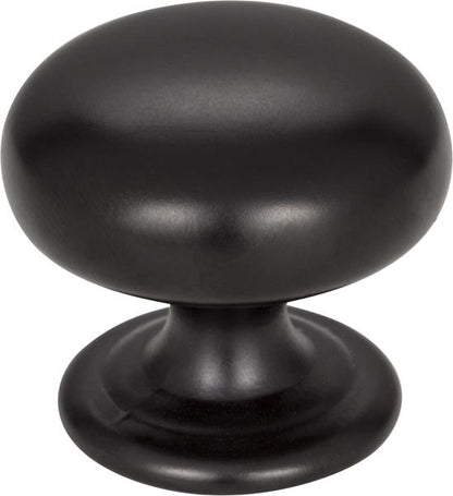 Elements - 1-1/4 Inch Diameter Dark Bronze Florence Cabinet Mushroom Knob