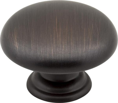 Elements - 1-3/16 Inch Diameter Gatsby Cabinet Mushroom Knob