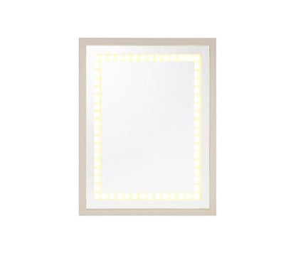 Miroir Brot - Faubourg Palace rectangular mirror with light, with frame
