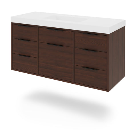 Jeffrey Alexander - Gardner 48 Inch W  Single Basin Bathroom Vanity Set