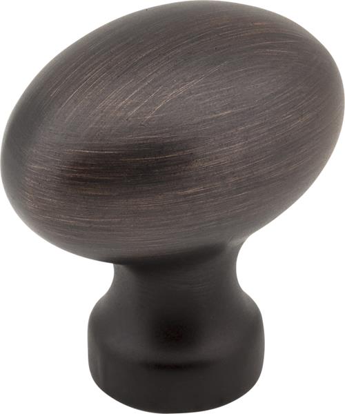 Jeffrey Alexander - 1-3/16 Inch Overall Length Football Bordeaux Cabinet Knob