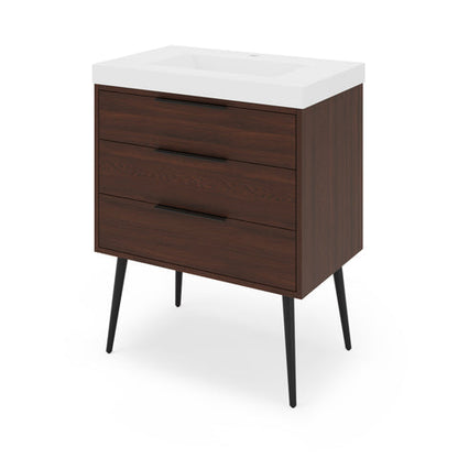 Jeffrey Alexander - Gardner 30 Inch W  Single Basin Bathroom Vanity Set
