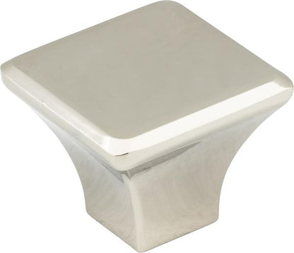 Jeffrey Alexander - 1-1/4 Inch Overall Length Square Marlo Cabinet Knob