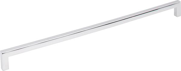 Elements - 320 mm Center-to-Center Matte Silver Square Stanton Cabinet Bar Pull