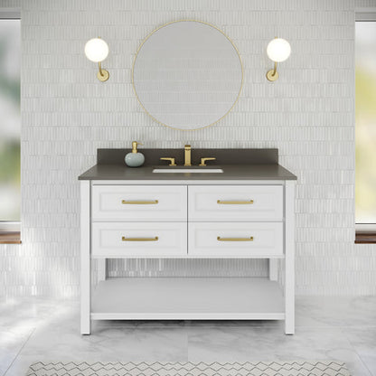 Jeffrey Alexander - Kipling 48 Inch W  Single Basin Bathroom Vanity Set