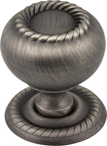 Jeffrey Alexander - 1-1/4 Inch Diameter Rope Rhodes Cabinet Knob