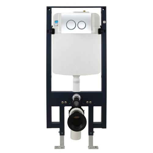 Eago - Dual Flush Wall Mounted Toilet Tank Carrier for WD101, WD332, WD333