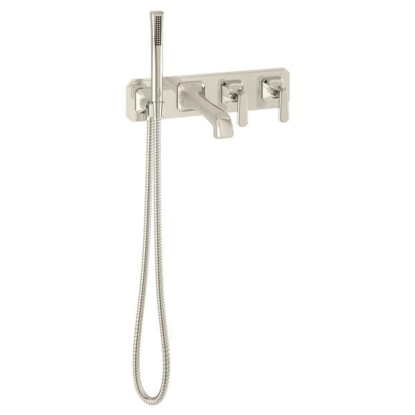 DXV - Belshire Wall-Mount Tub Filler With Lever Handles