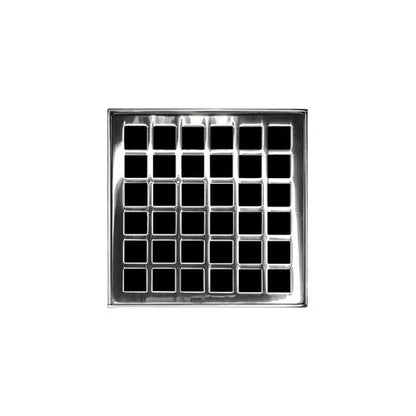Infinity Drain - 4 x 4 Inch QD 4 Complete Standard Kit