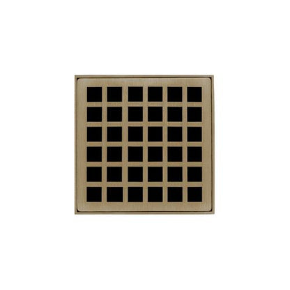 Infinity Drain - 4 x 4 Inch QD 4 Complete Standard Kit
