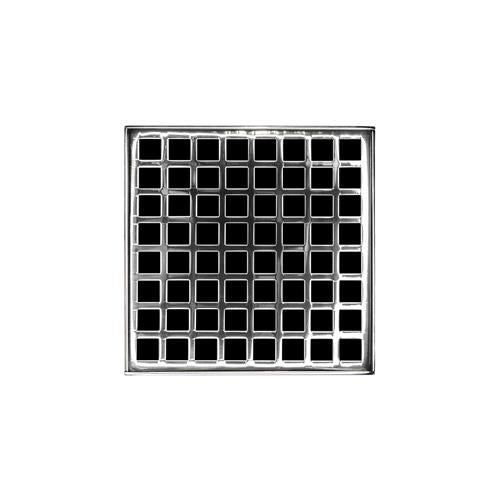 Infinity Drain - 5 x 5 Inch QD 5 High Flow Complete Kit