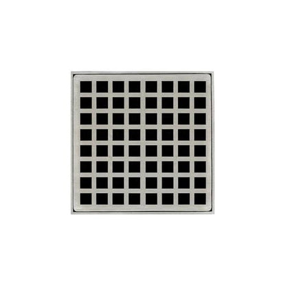Infinity Drain - 5 x 5 Inch QD 5 High Flow Complete Kit