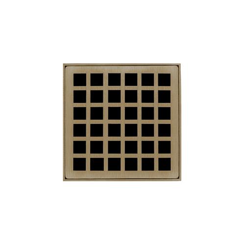 Infinity Drain - 4 x 4 Inch QDB 4 Complete Bonded Kit