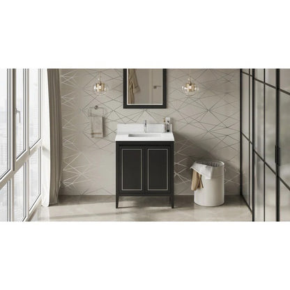 Jeffrey Alexander - Percival 30 Inch W  Single Basin Bathroom Vanity Set