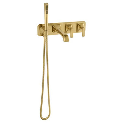 DXV - Belshire Wall-Mount Tub Filler With Lever Handles