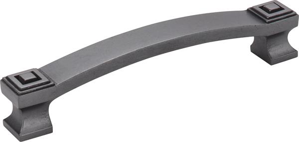 Jeffrey Alexander - 128 mm Center-to-Center Square Delmar Cabinet Pull